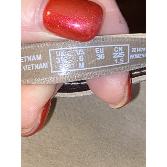 CLARKS Collection Ultimate Comfort Lexi Selina Women's Wedge Slide Sandals Sz 6 - Picture 5 of 6